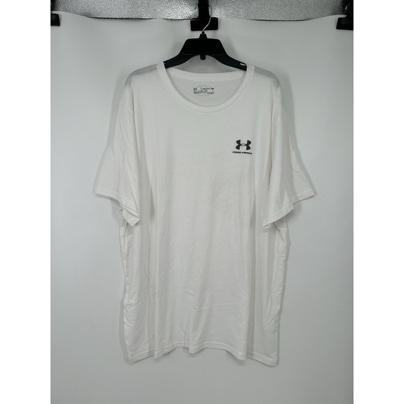Under Armour Loose Heatgear Lightweight Crewneck Basic Short Sleeve Tee Size 5XL - Picture 1 of 6